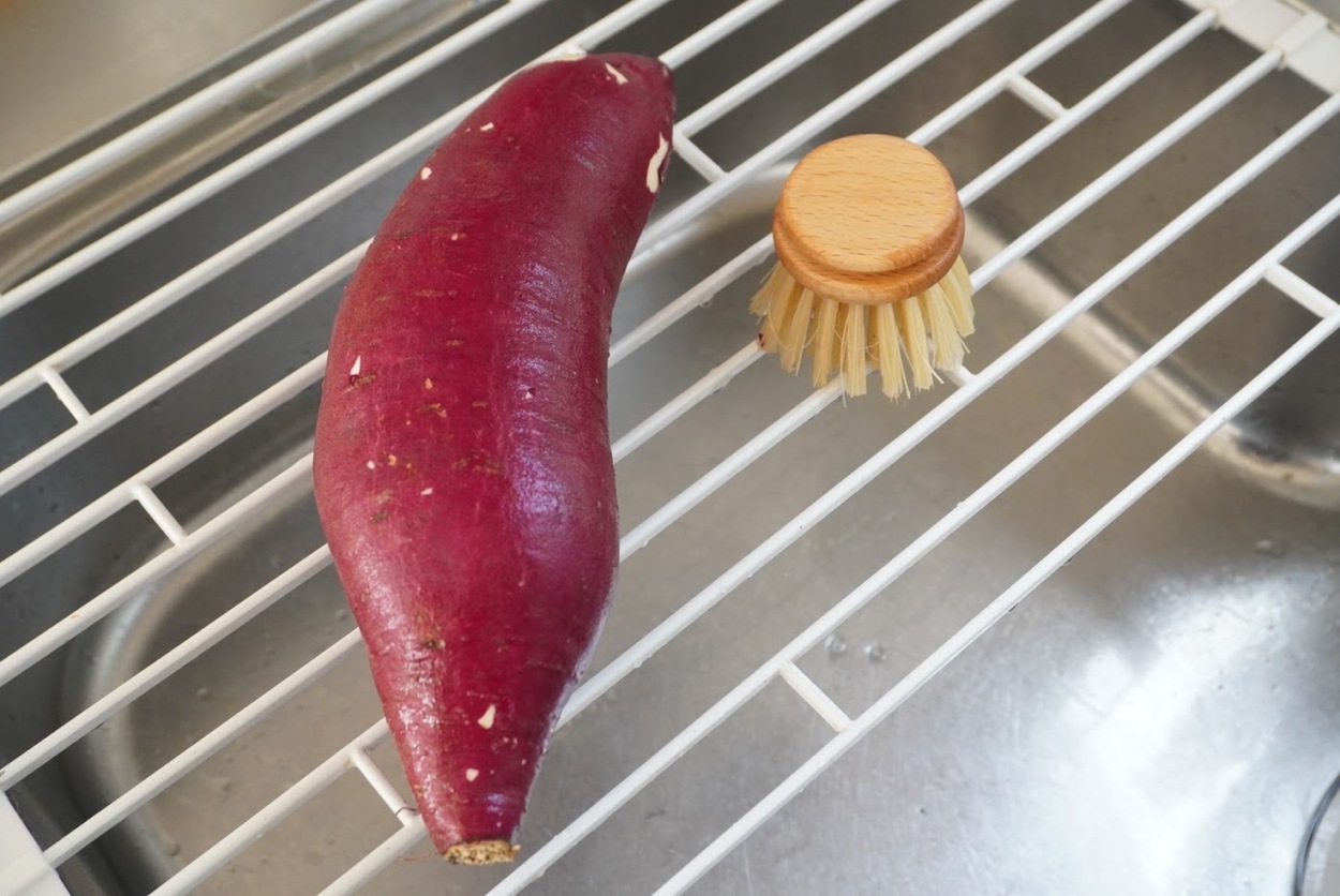 元気くんさつまいも洗い.JPG
