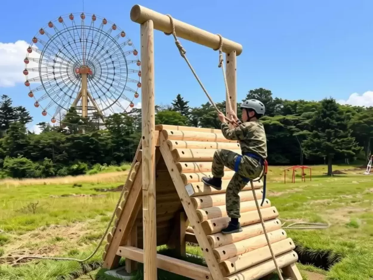 まさかの入園無料（泣）【静岡県民限定】8/24まで急いで！富士山「ぐりんぱ」にガチすぎる新アスレチック爆誕♡大人も帰りたくない
