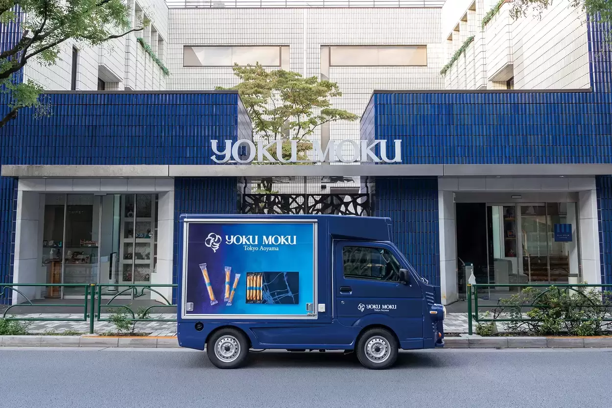あのヨックモックが【ららぽーと沼津】にキター！3日間限定“激レア”青いトラックにファン感涙（泣）絶対行く！