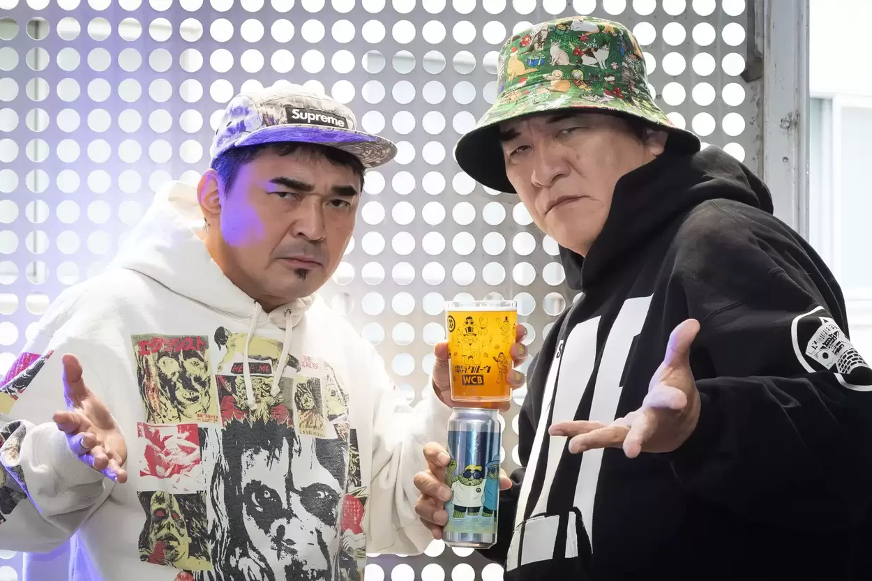 卓球＆瀧がビールに！？パケ買い確定♪【電気グルーヴ×WCB】の「静岡最強タッグ」新作2種類がアツい！「限定グラスも欲しすぎる…」