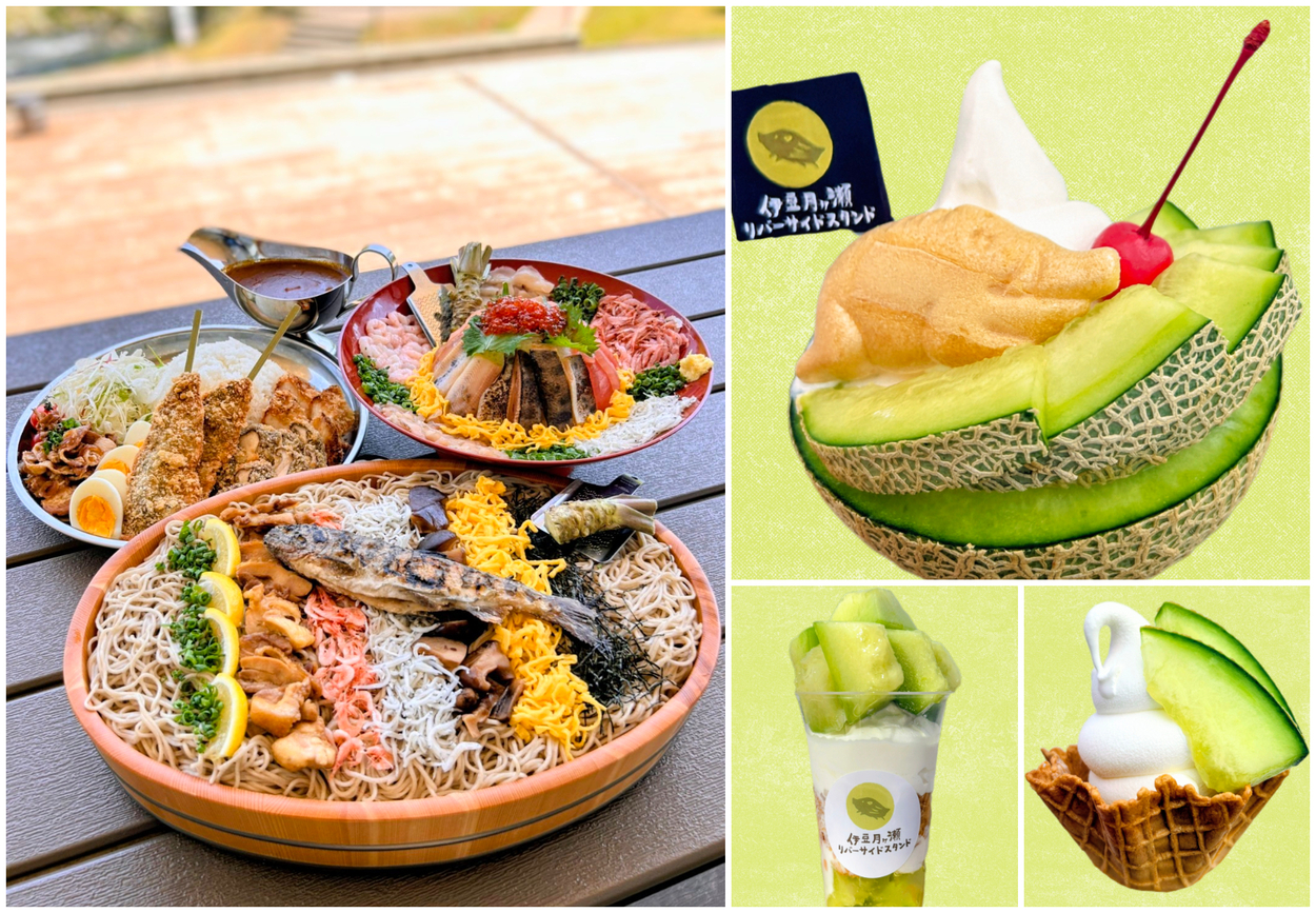 胃袋が足りない…！デカ盛りグルメ＆贅沢メロンフェア【総重量1kg超え？！】伊豆の恵みどっさり◎「道の駅 伊豆月ケ瀬」のGWが “わんぱく” すぎて最高♪