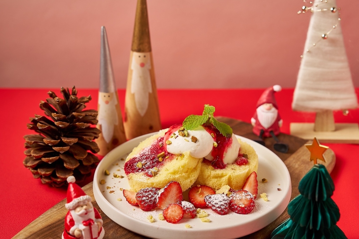 静岡いちご×卵が最強コラボ！【スペシャルいちごスイーツ】富士山見ながらパクッ♡今だけ「雪化粧パンケーキ」に悶絶♡Xmas限定テイクアウトも急げ