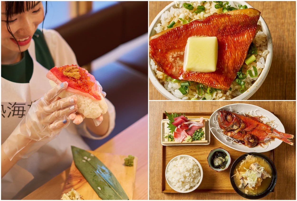 デカすぎる！（驚）【静岡新名所】に認定？「衝撃！寿司15貫分」「超贅沢にぎり」【熱海銀座おさかな食堂】冬限定がやばい！