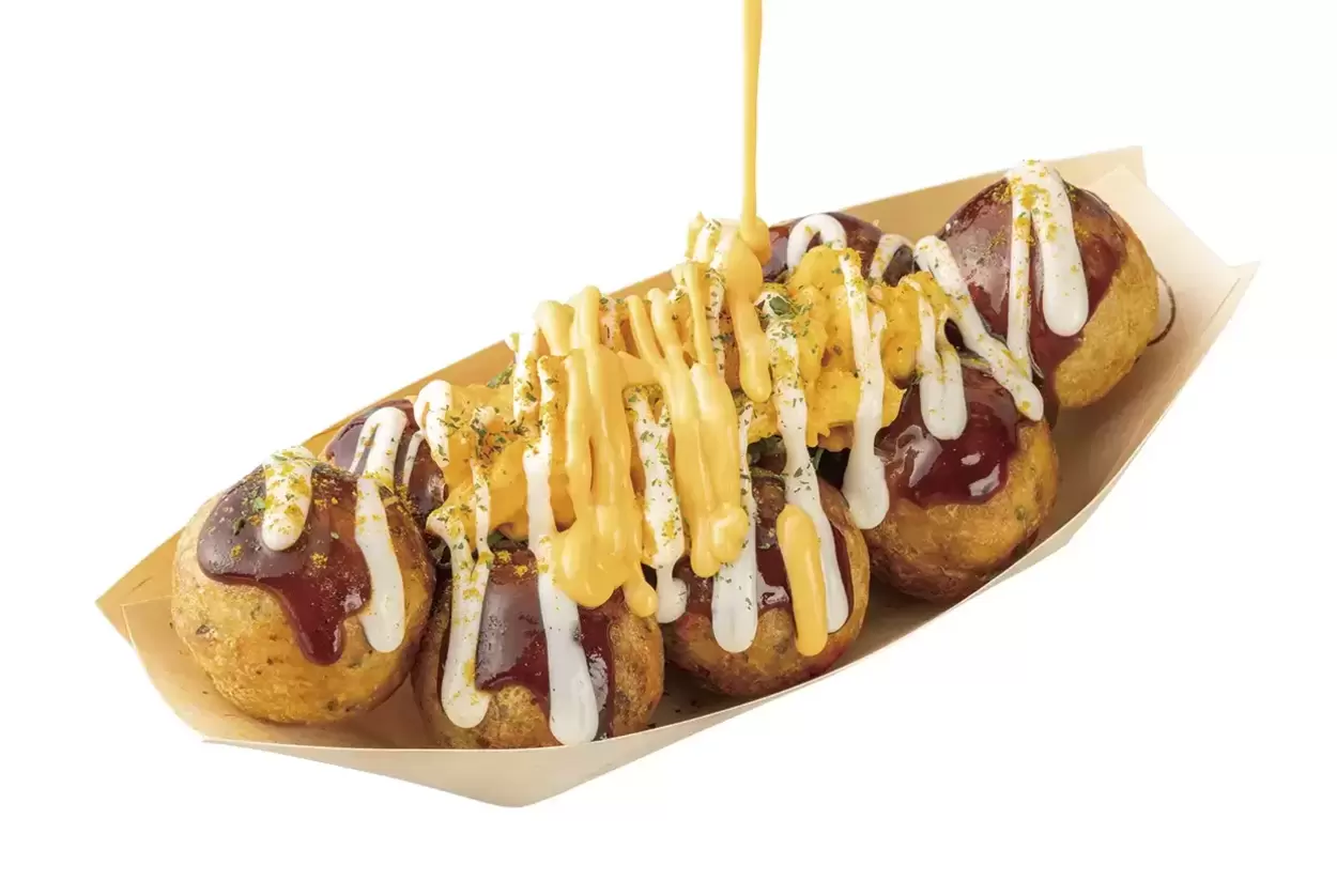 銀だこ×ドジャースコラボ【開幕記念！3日間限定】100円引き◎新作「LAマッケンチーズ」が攻めすぎてメジャー級！「濃厚Wチーズがとろける背徳感♪」