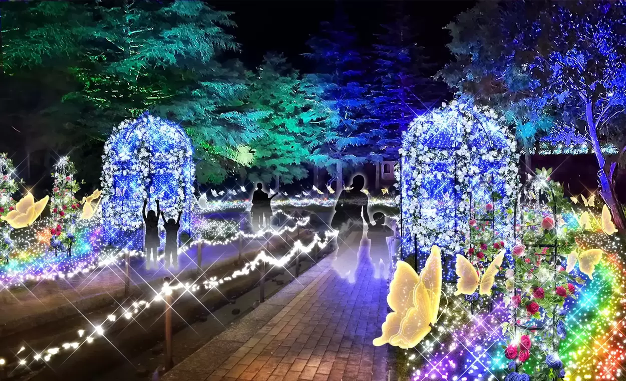 東京ドーム10個分！伊豆最大級【虹の郷イルミ】紅葉ライトアップに「たった3日限定」秋花火も♡絶対行くべき神イベント