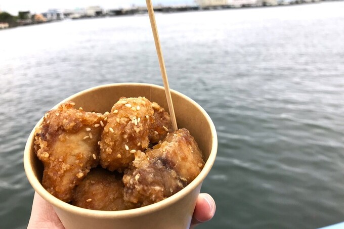 清水港でマグロ！鮪！まぐろ三昧♪【清水魚市場 河岸の市 いちば館】リニューアル！新鮮な海の幸をテイクアウト＆海を眺めながら食べ歩きも◎