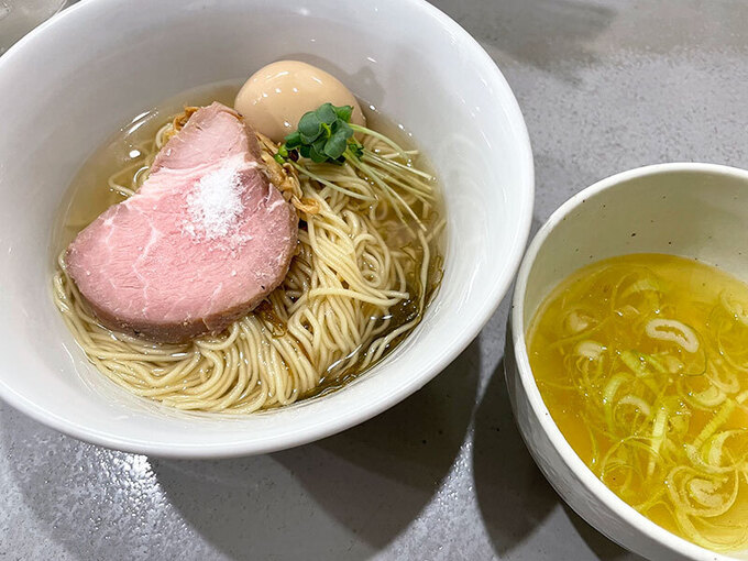 お願い終了しないで！1か月だけ（泣）行列ラーメン店【麺処清水】“限定”昆布水つけ麺「このすすり心地を体感せよ！」