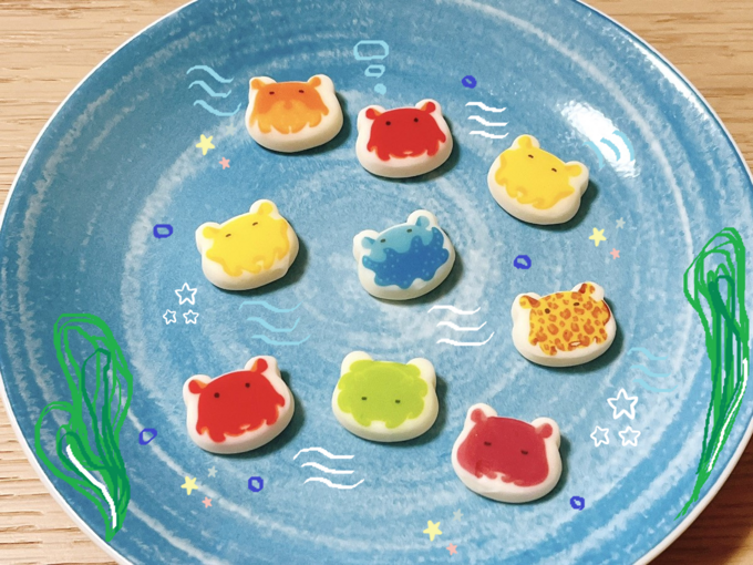 仙台ご当地！SNS大バズり【めんだこプリントグミ】「深海のアイドル