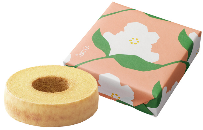なくなり次第終了…【治一郎】「かわいすぎる♪オリジナルパッケージ」春限定のバウムクーヘン