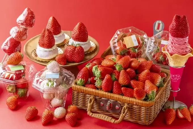 えっ、いちご食べ放題が衝撃の"700円”!?【4日間限定】大粒いちごのソフトクリームにいちご飴、いちご大福♡【静岡】