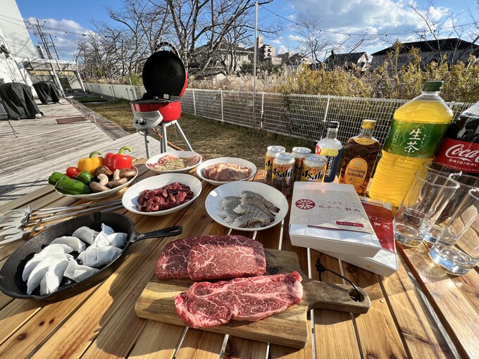 面倒な準備なしでBBQができちゃう!【浜松市】「浜松餃子も食べられるよ~」魅力的すぎる!手ぶらプランが登場