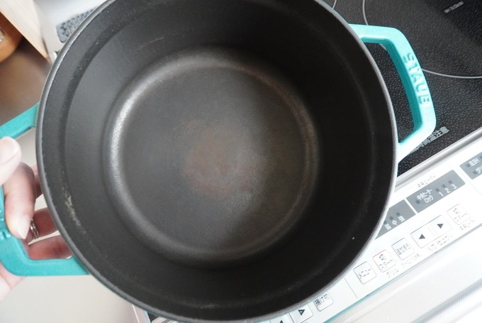 カインズ重曹焦げ.JPG