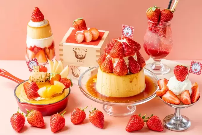 超人気【熱海プリン】がなんと7人前!?いちご“てんこ盛り”なのに1,800円はお得「さらに大行列の予感しかない!」