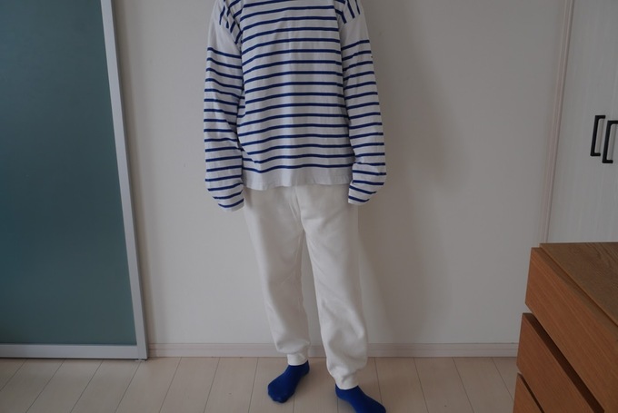 無印パンツボーダーコーデ.JPG