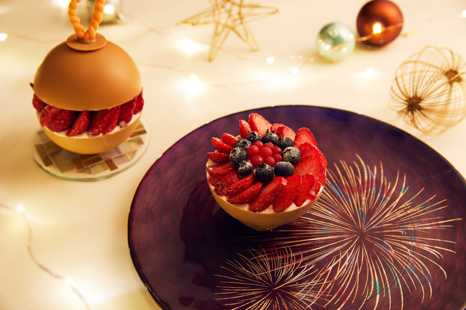 【リゾナーレ熱海】花火玉クリスマスケーキ.jpg