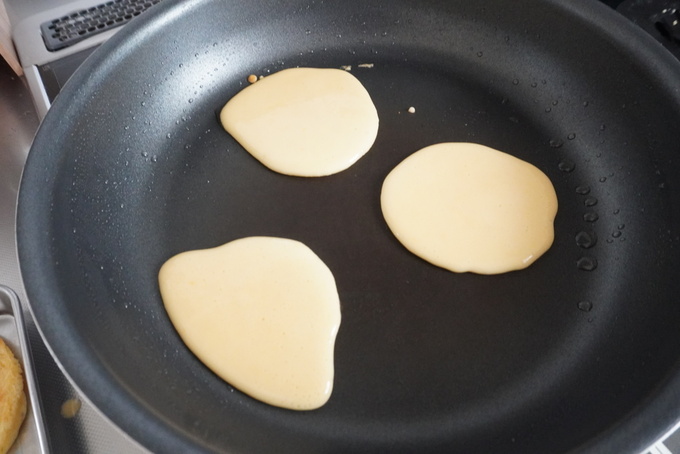 枝豆どら焼きフライパン.JPG
