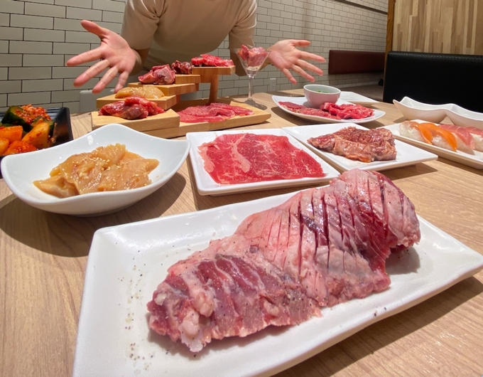 【浜松市】充実のラインナップに感動！焼肉も寿司も麺もぜ～んぶ食べ放題♪【カルビッシュ西伊場店】