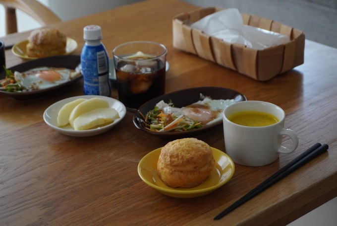 わくわくスコーン朝.JPG