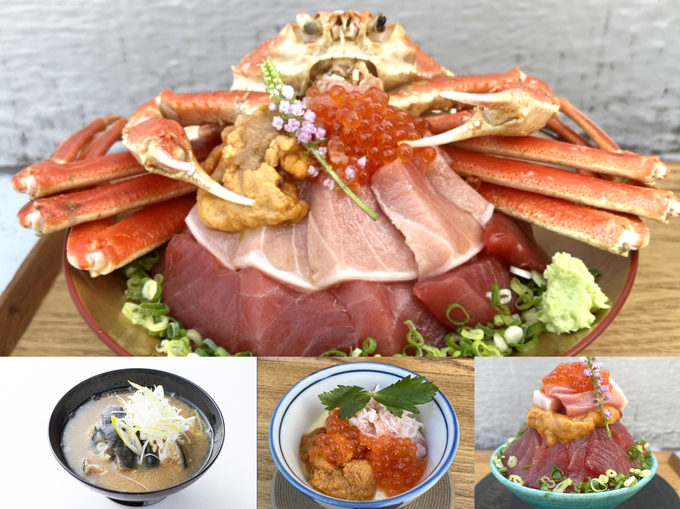 8月までの限定!超メガ盛り丼が楽しめる【熱海市】「まぐろにカニに…超贅沢すぎる!」夏だけの記念イベントが開催中