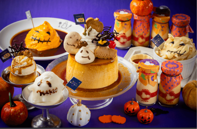ミイラソフトにおばけオムライス？！【熱海プリン】2日間限定◎夜のハロウィンメニューが激アツ！去年8,000個売れた「かぼちゃプリン」も復活♪