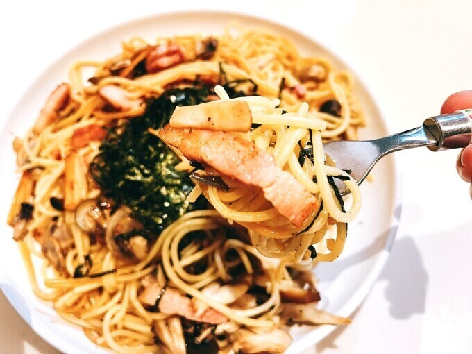 サンド富澤さんの神レシピ!【きのこガーリック和風パスタ】「あの調味料ポイッ!で激ヤバ」「M-1伝説ネタで爆誕⁉️」