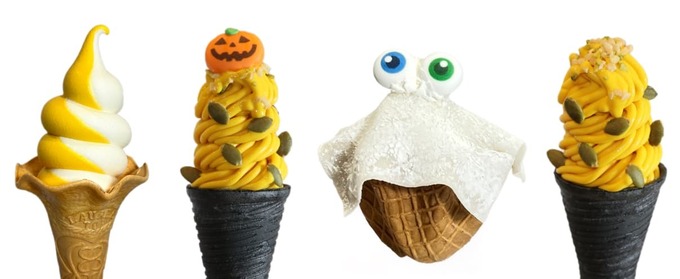 うわ、可愛すぎん？道の駅 伊豆月ケ瀬【かぼちゃソフト＆ハロウィンフェア】が本気出してる！「映えのレベル高すぎ！」「ひょっこりおばけにキュン♡」