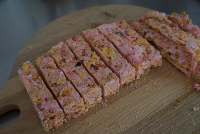 ダイソーマシュマロバー完成.JPG