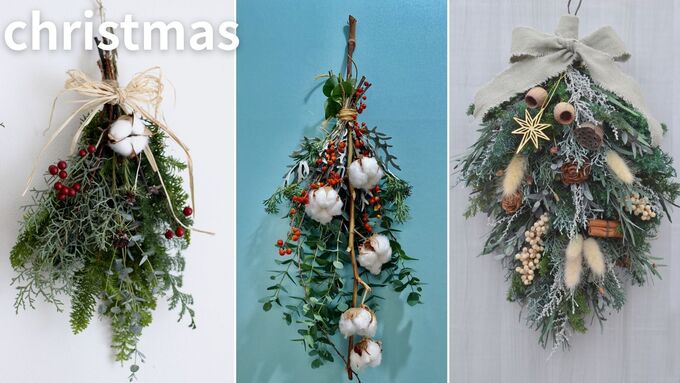 クリスマスのスワッグアイデア
