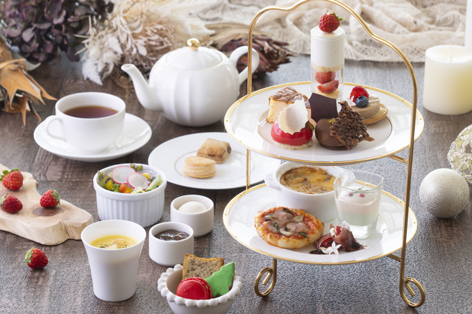 1日5組限定＆完全予約制です【伊豆市】クリスマス限定「ぶどう畑を見ながら食べられる！？」アフタヌーンティー・ディナー
