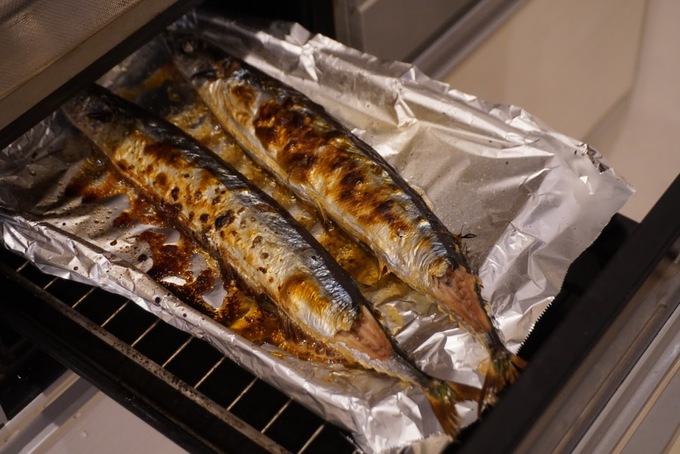 ロピアグリルプレートサンマ焼き後.JPG