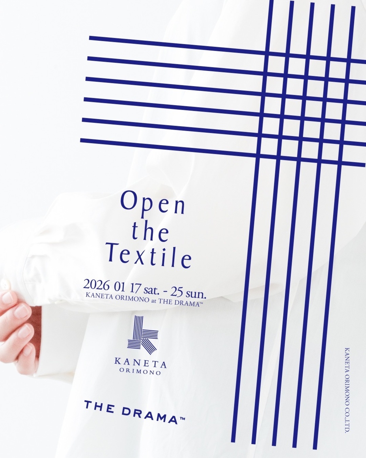 KANETAORIMONO at THEDRAMA™ Open the Textile