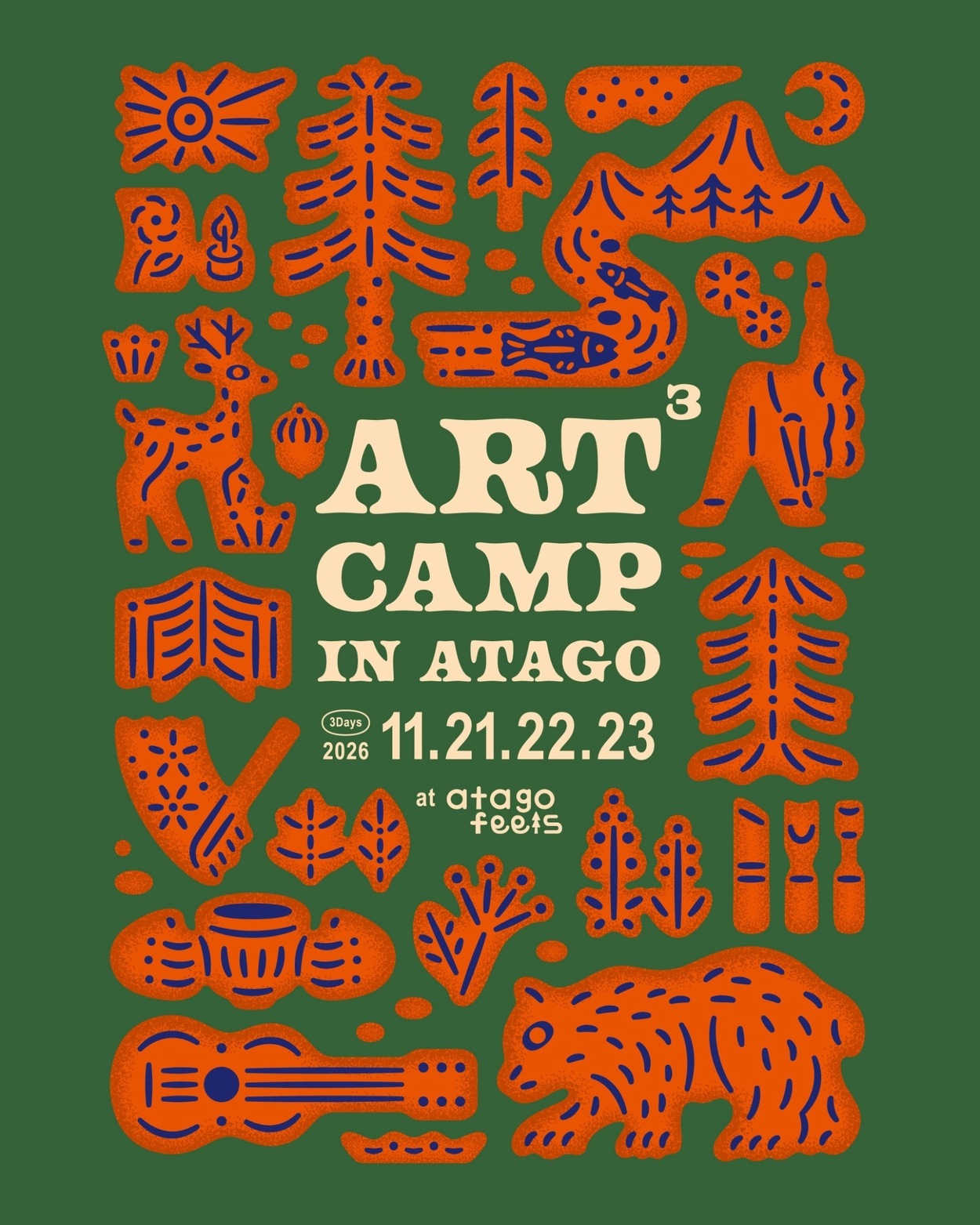 ART³ CAMP in atago 2026