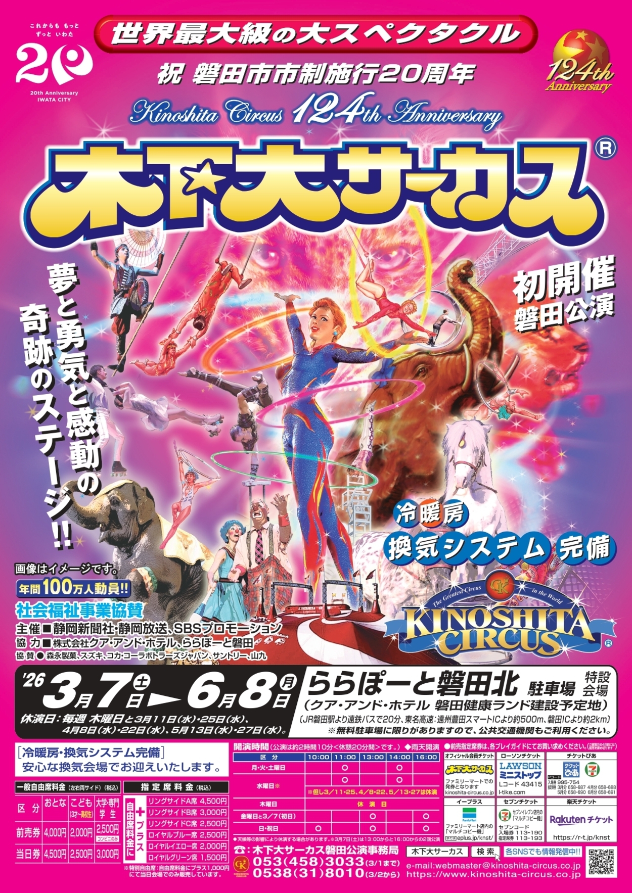 木下大サーカス 磐田公演