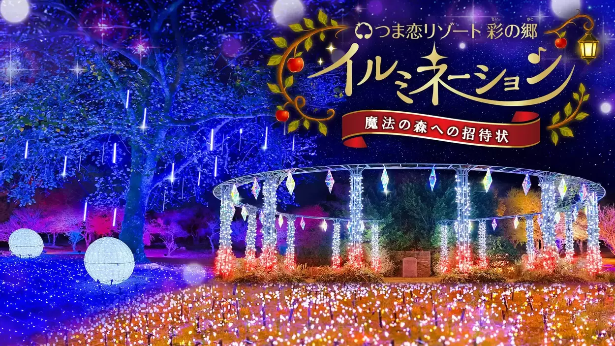 つま恋イルミネーション ~魔法の森への招待状~