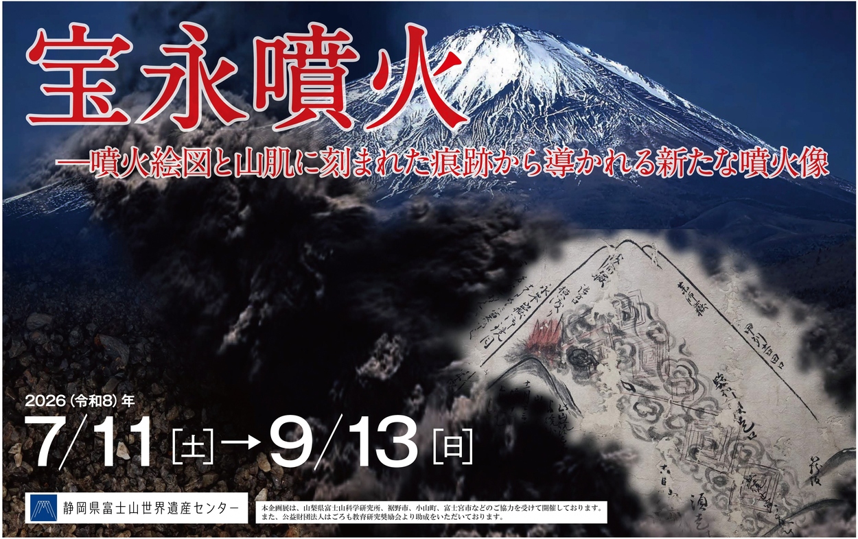 宝永噴火－噴火絵図と山肌に刻まれた痕跡から導かれる新たな噴火像