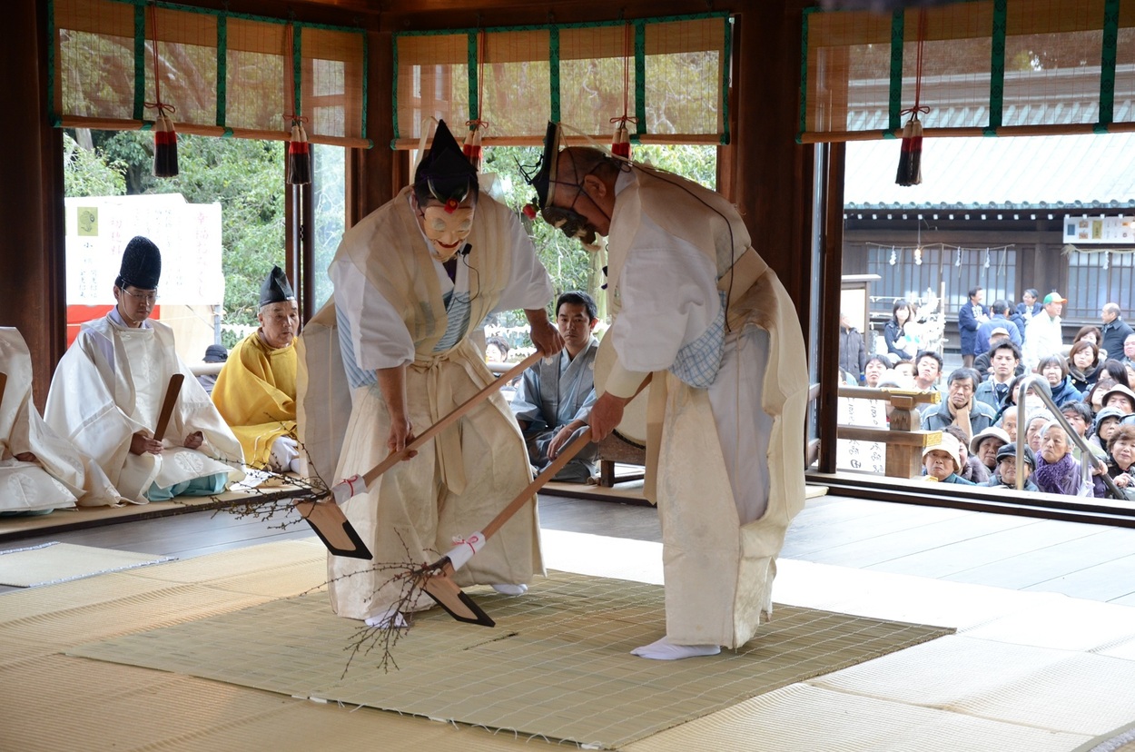 三嶋大社 田祭・御田打神事