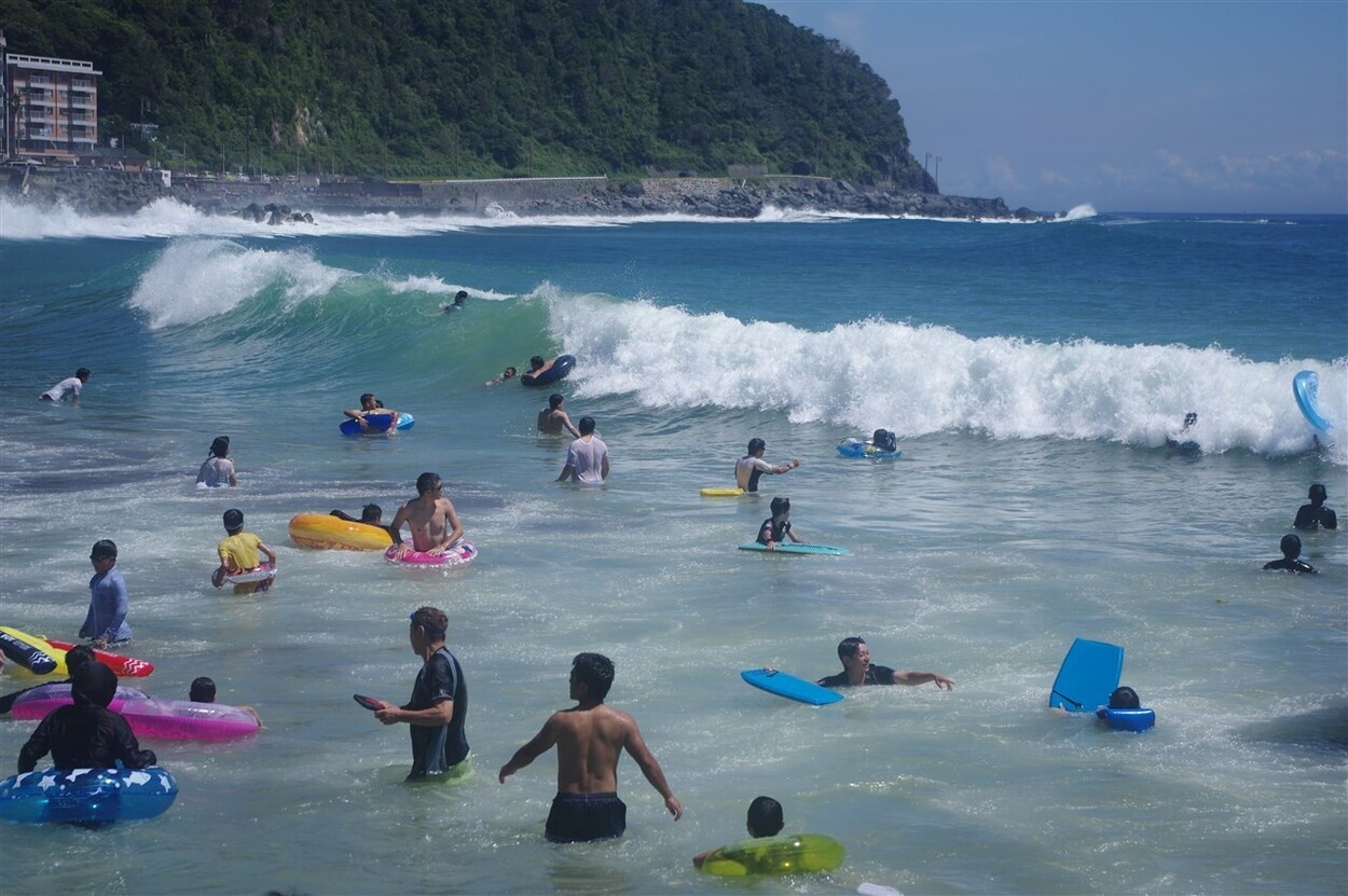 熱川YOU湯ビーチ 海開き