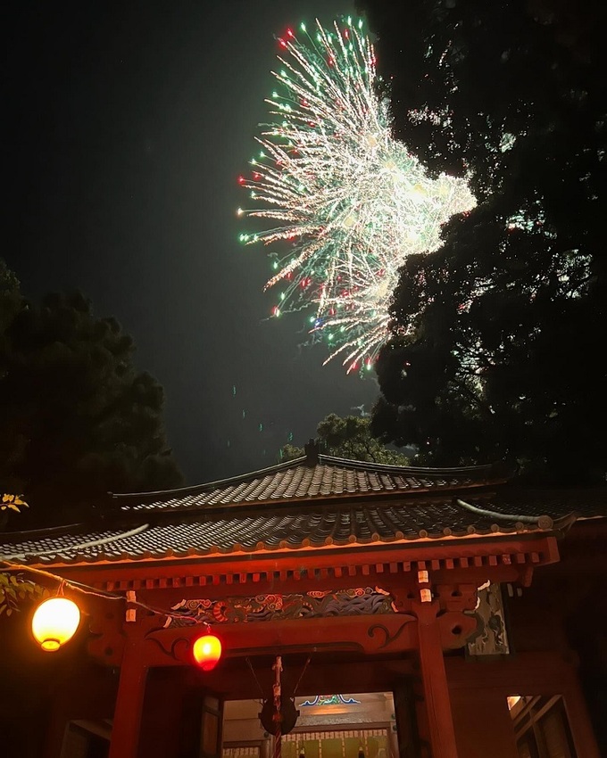 駿府 清水寺 観音大祭(きよみずさんの花火)