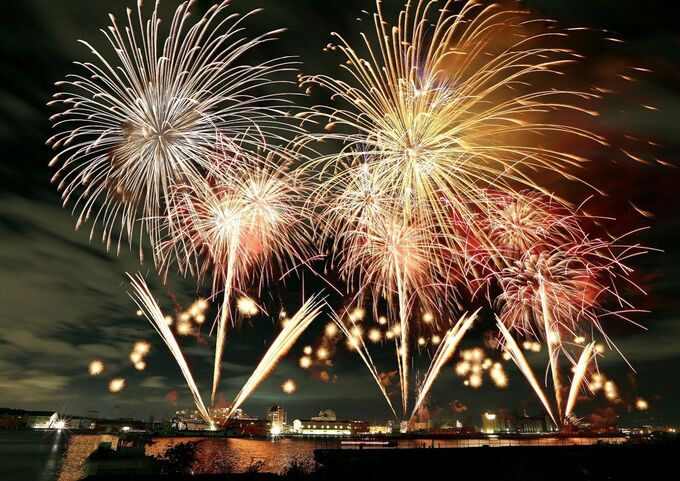第76回清水みなと祭り海上花火大会