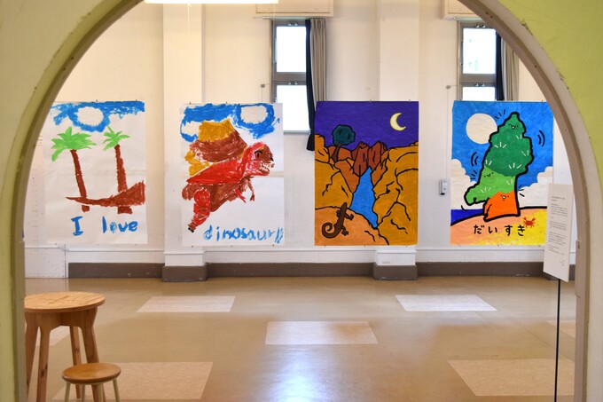 1.5メートル×1メートル　巨大ポスターの作品展