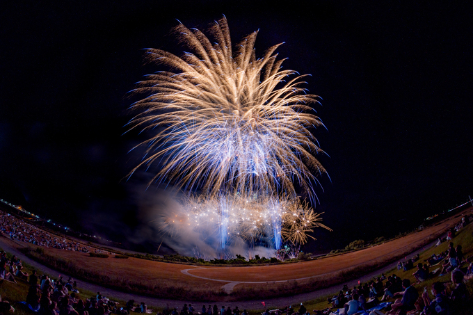 鹿島の花火大会